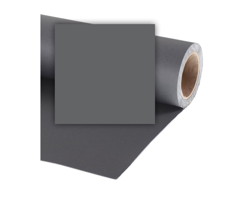 Colorama studio background – 2.72 x 11m – charcoal ( ll co133)