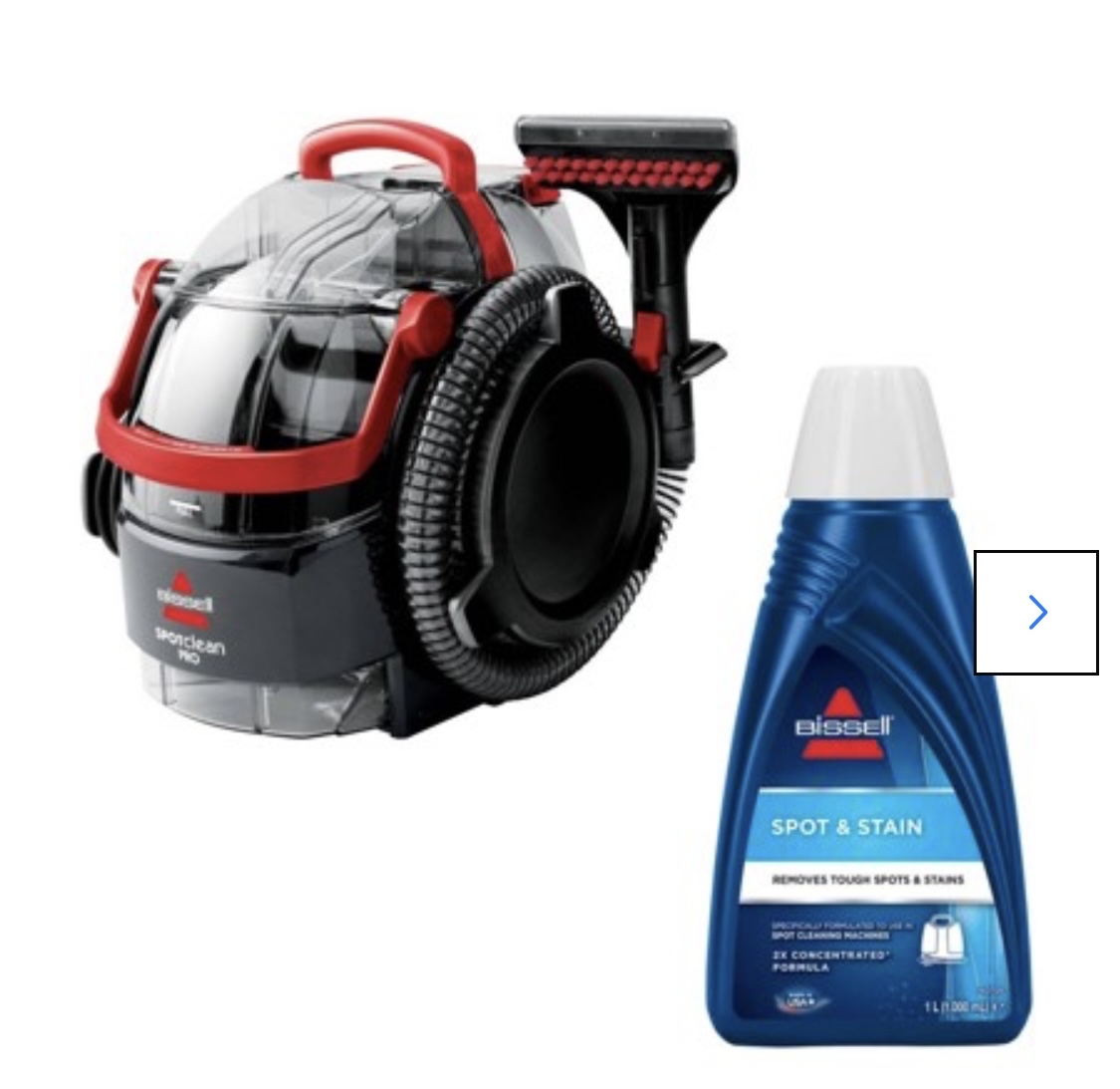 Bissell - spot cleaner professional & spot 