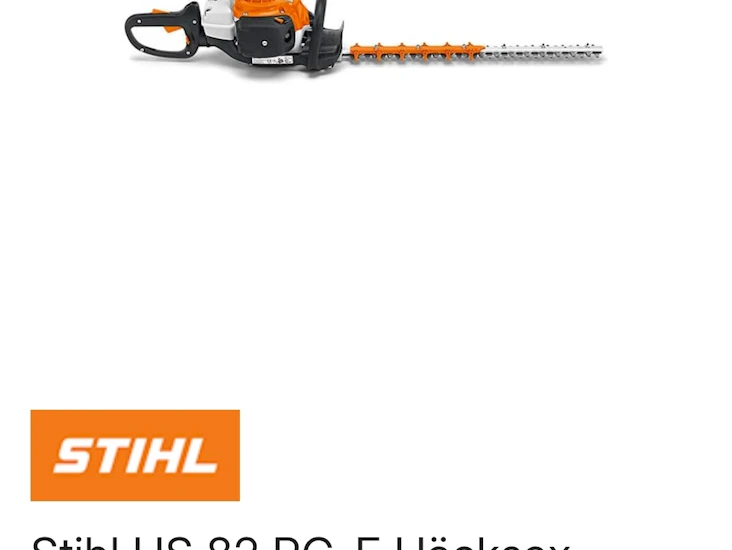 Stihl hs 82 rc-e häcksax