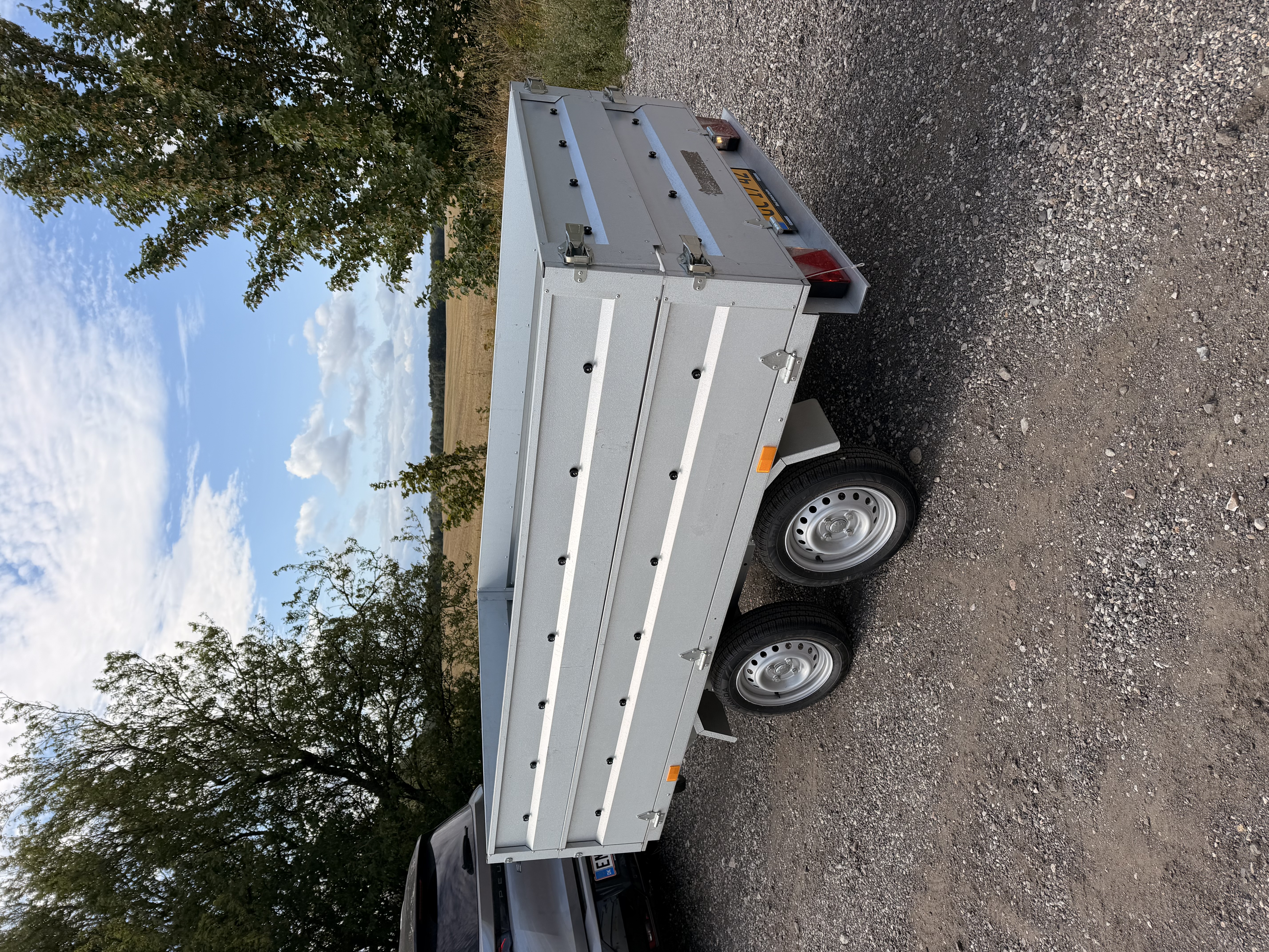 Stor 2-akslet boogietrailer fra 2026