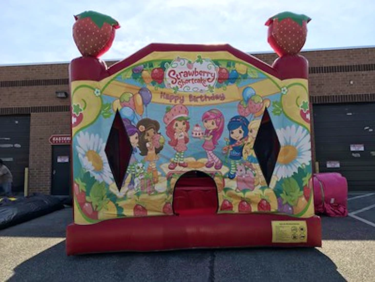 Strawberry shortcake moonbounce #88
