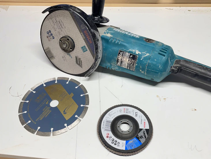 Makita ga7020sf vinkelslip