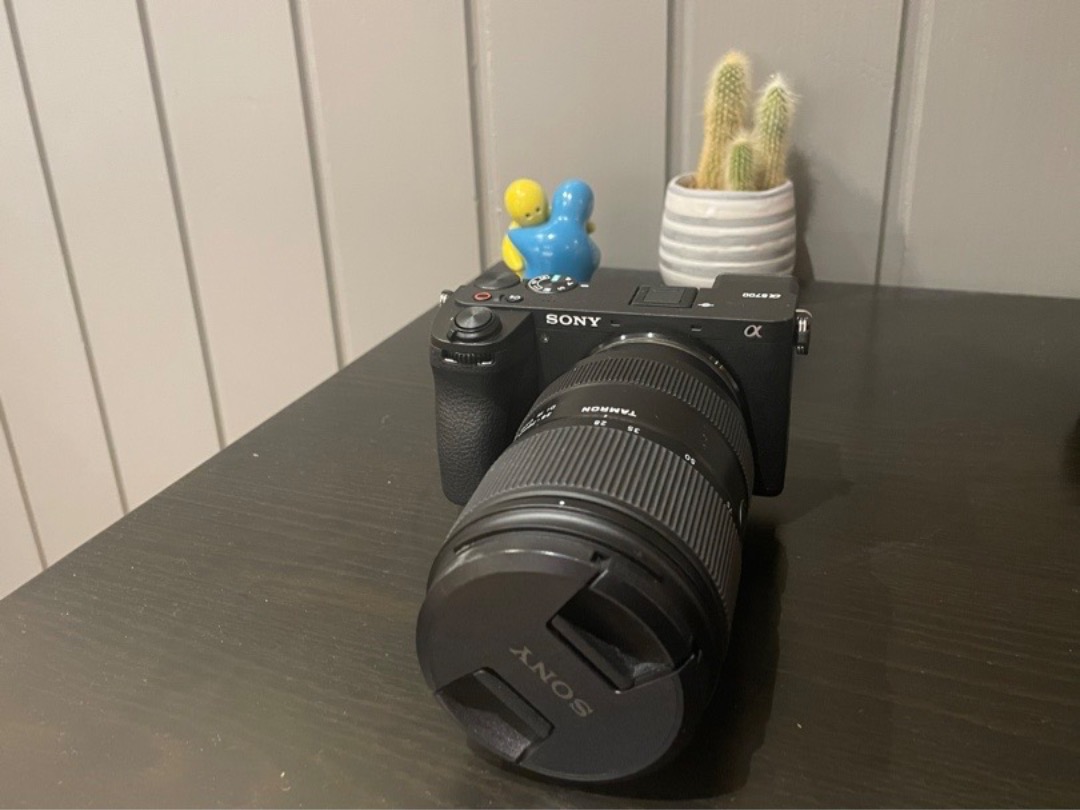 Sony a6700 with tamron 28-75mm lense