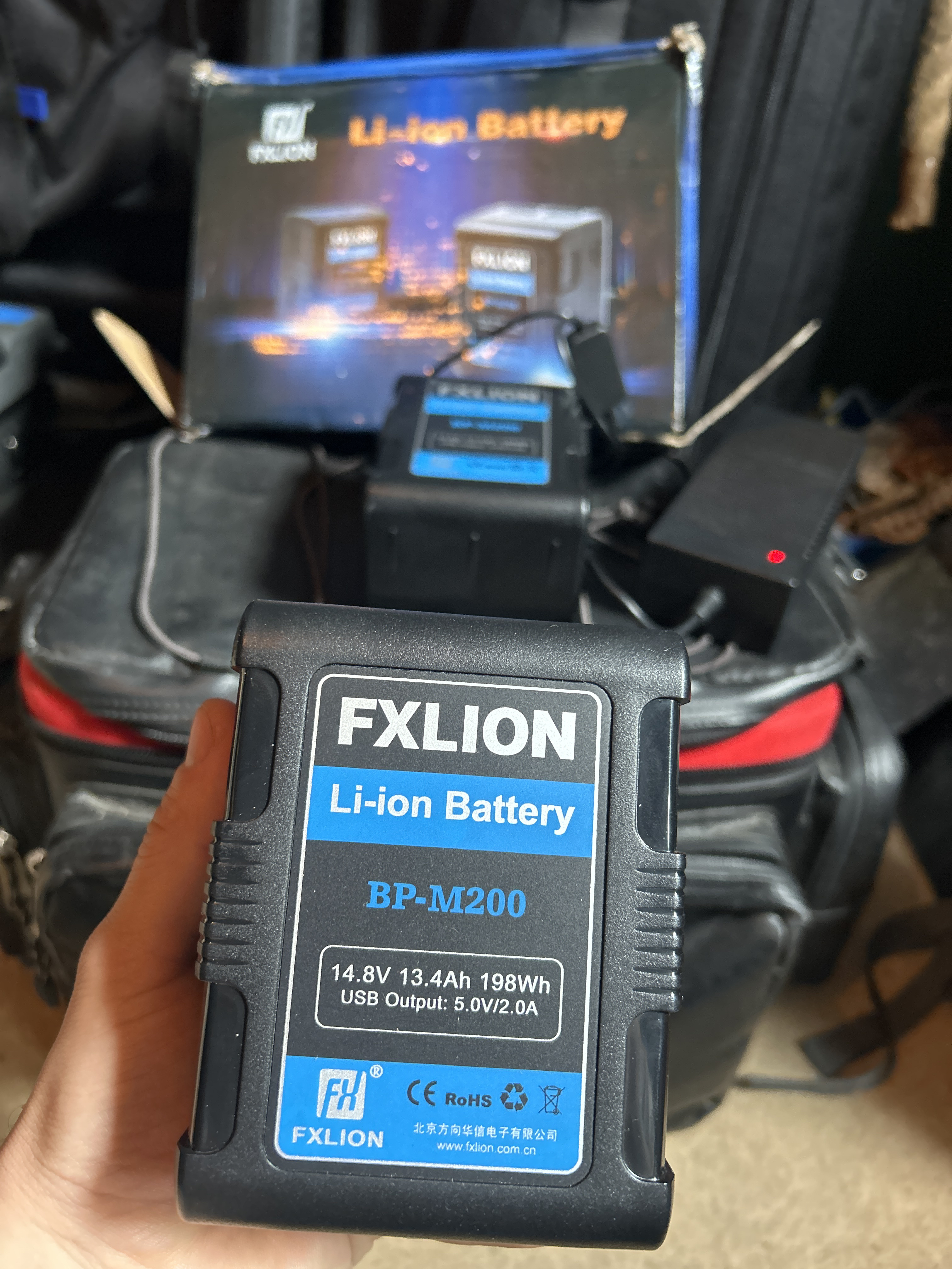 Fxlion v lock battery kit