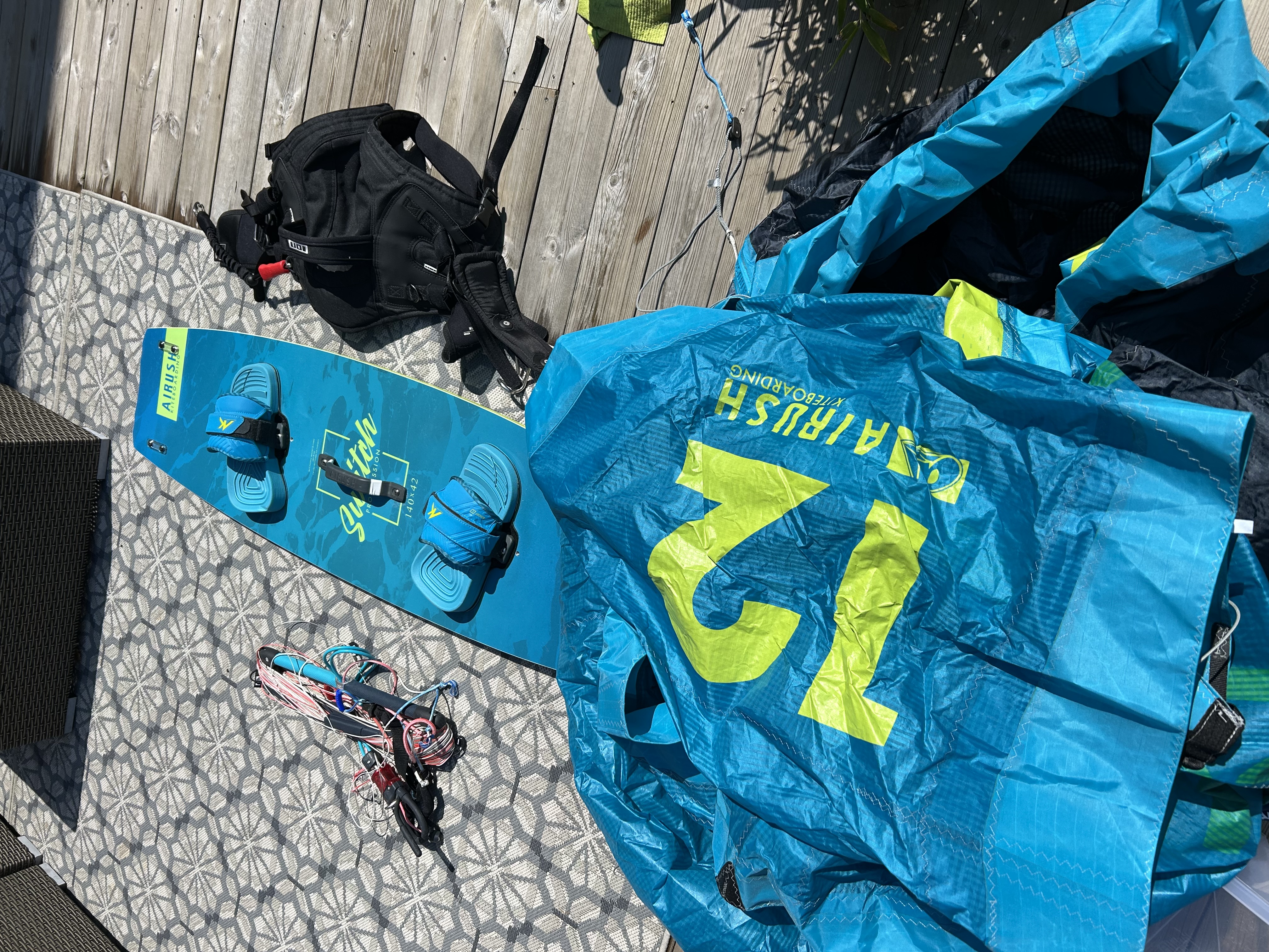 Kitesurfing nybörjare/medel-åkare 