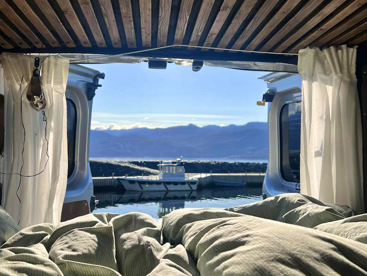Leier ut praktisk campervan