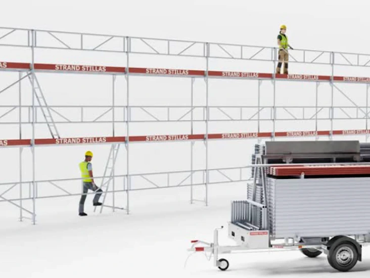 Strand stillas 135m2