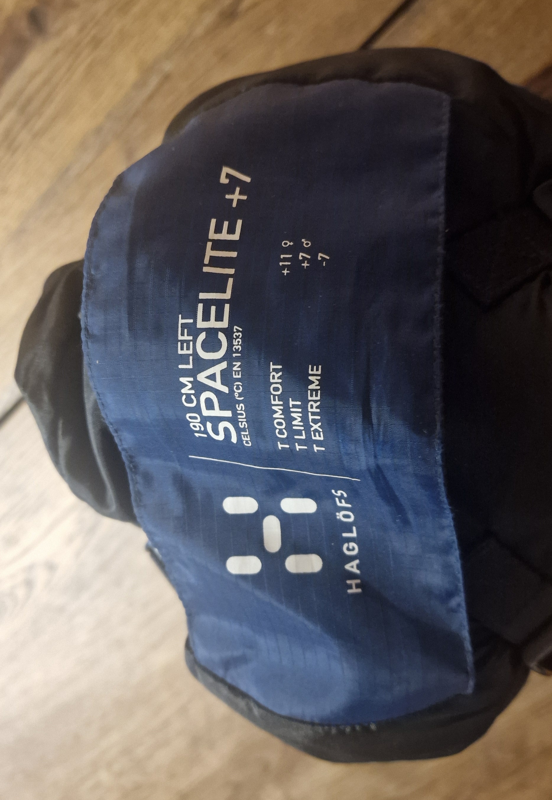 Sovsäck sommar haglöfs spacelite 7+ 