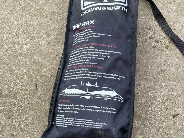 Enkelt stroppestativ for surfebrett