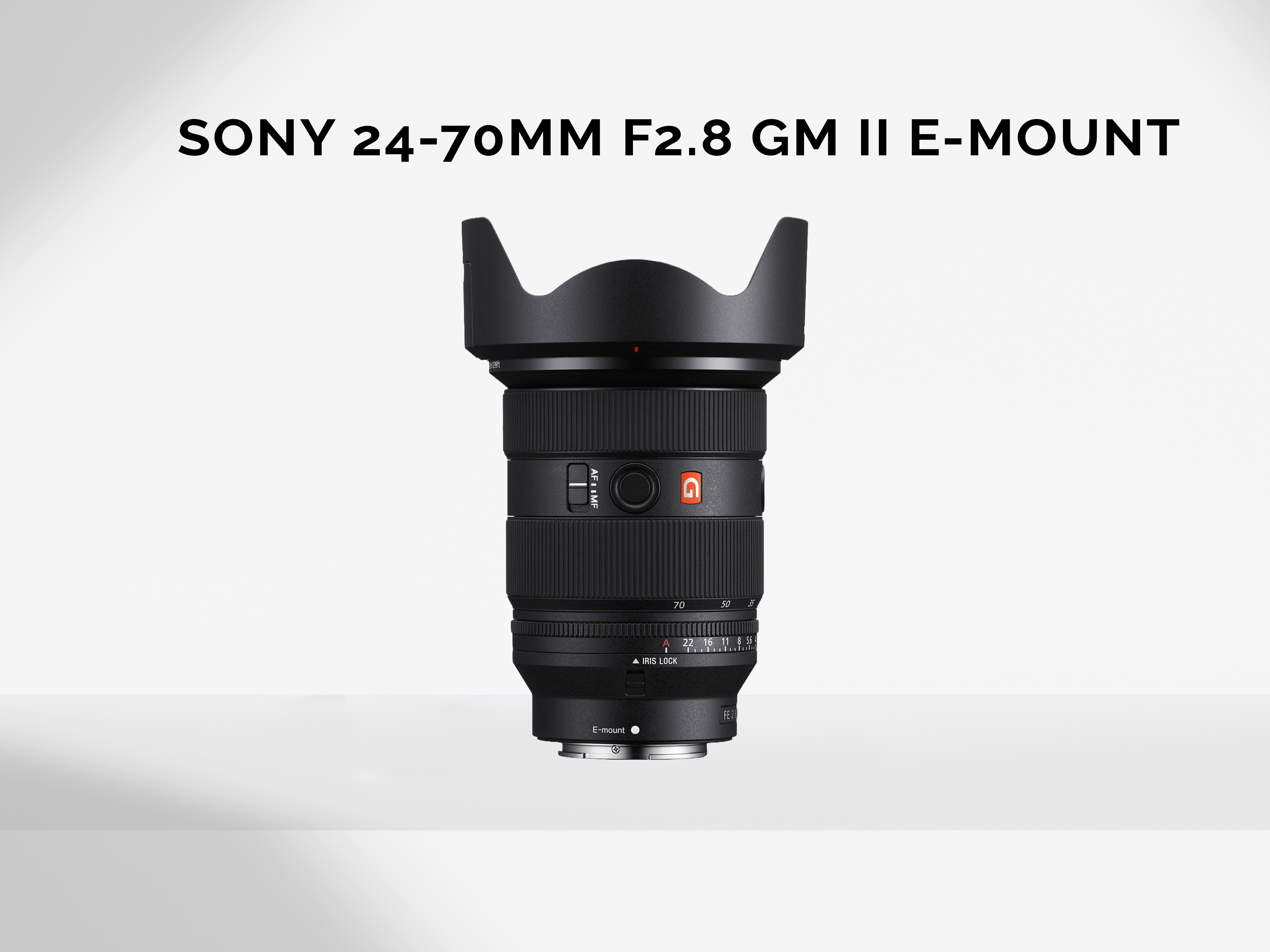 Sony 24-70mm f2.8 gm ii e-mount g master lens