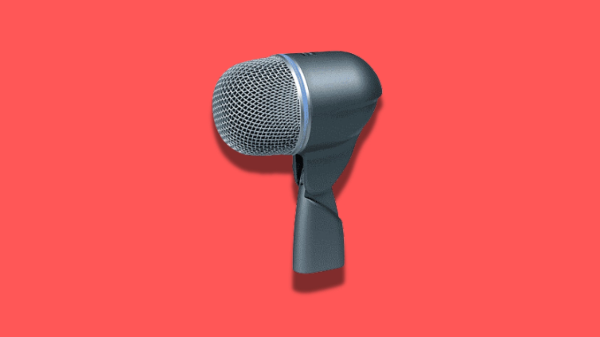 Shure beta 52a kick drum microphone