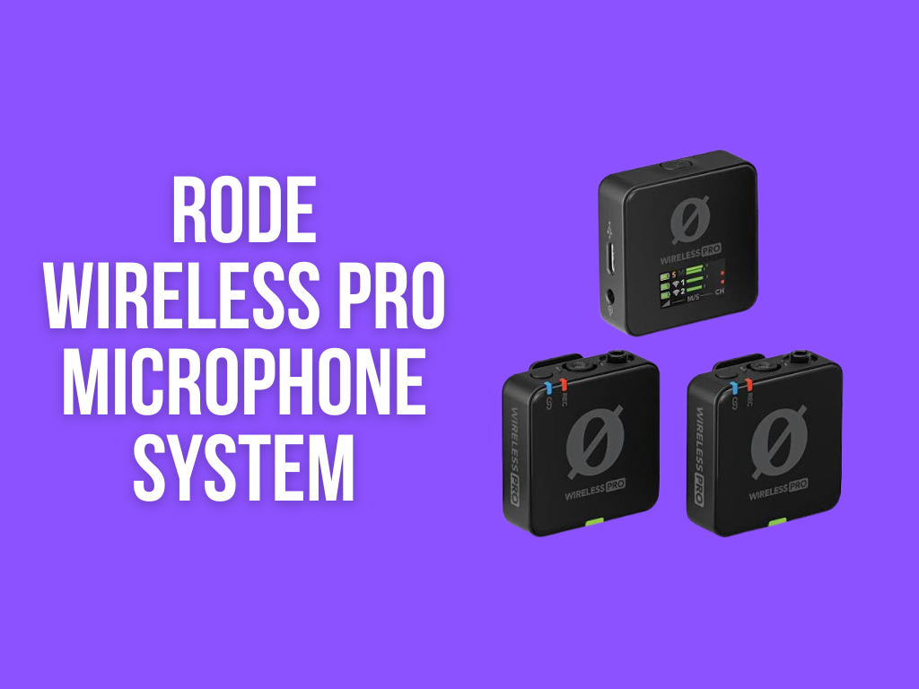 Røde wireless pro dual wireless microphone kit