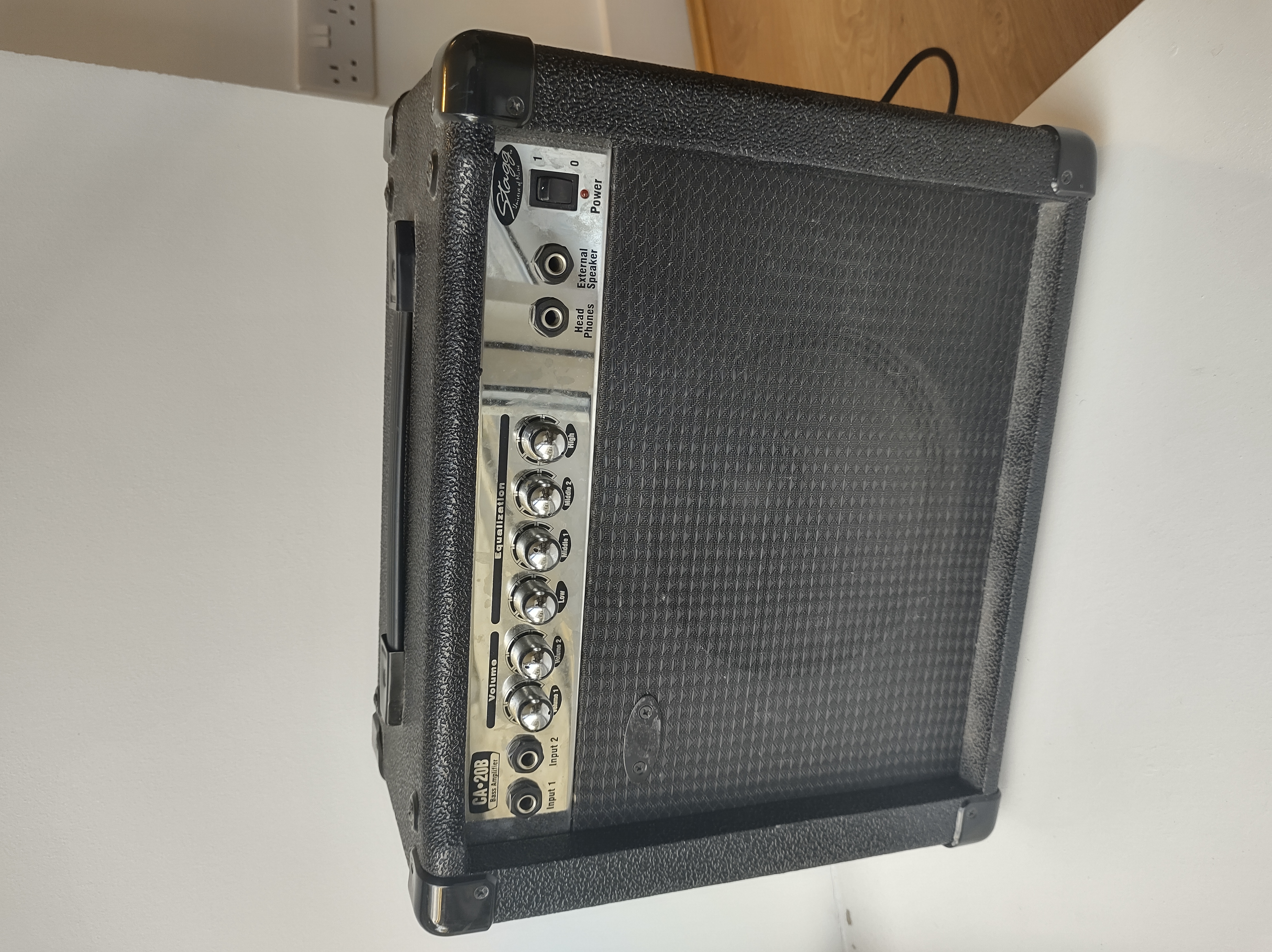 Stagg 20w bass amp with dual input