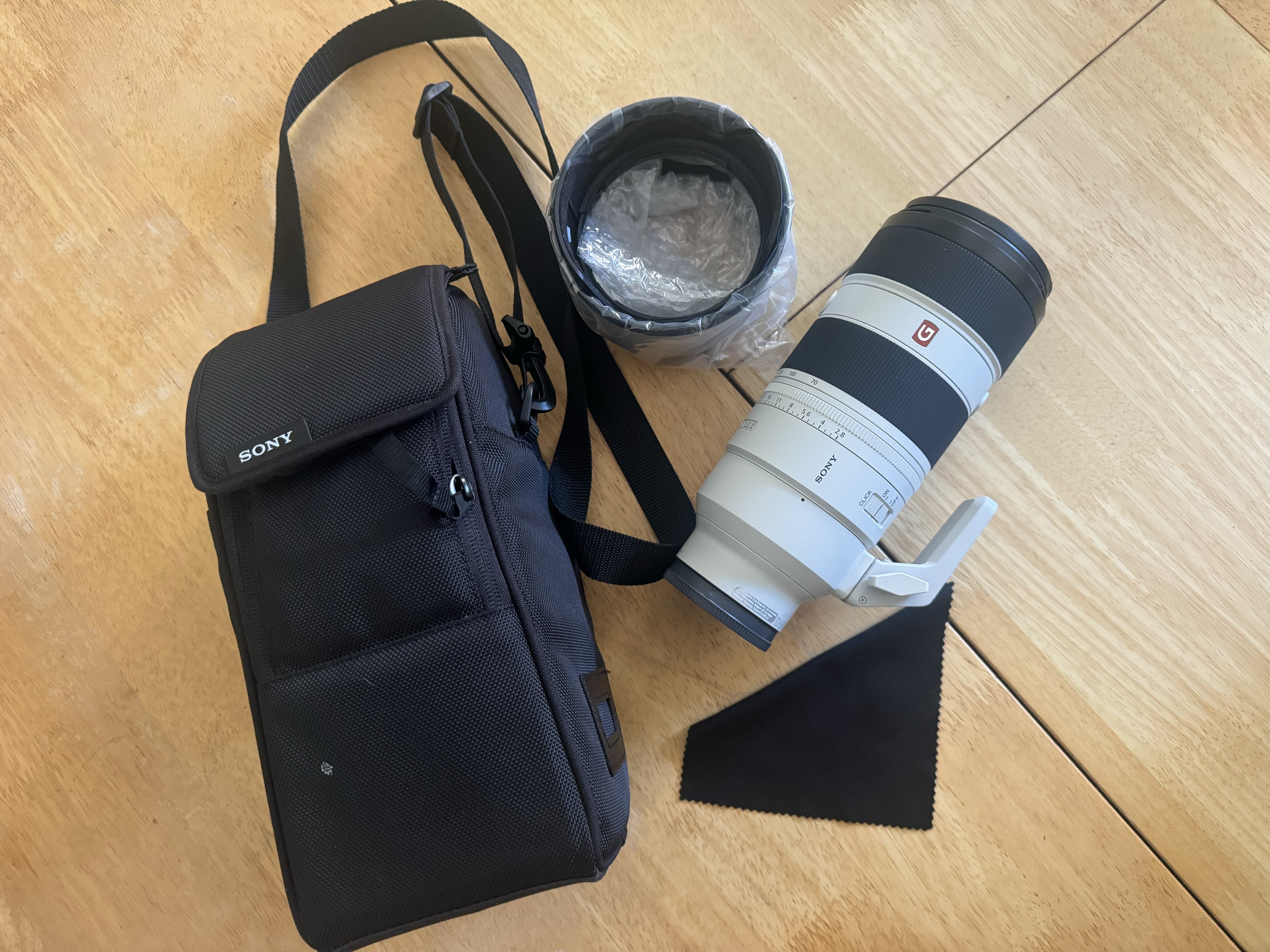 Sony fe 70-200mm f/2.8 gm oss ii lens (sony e mount)