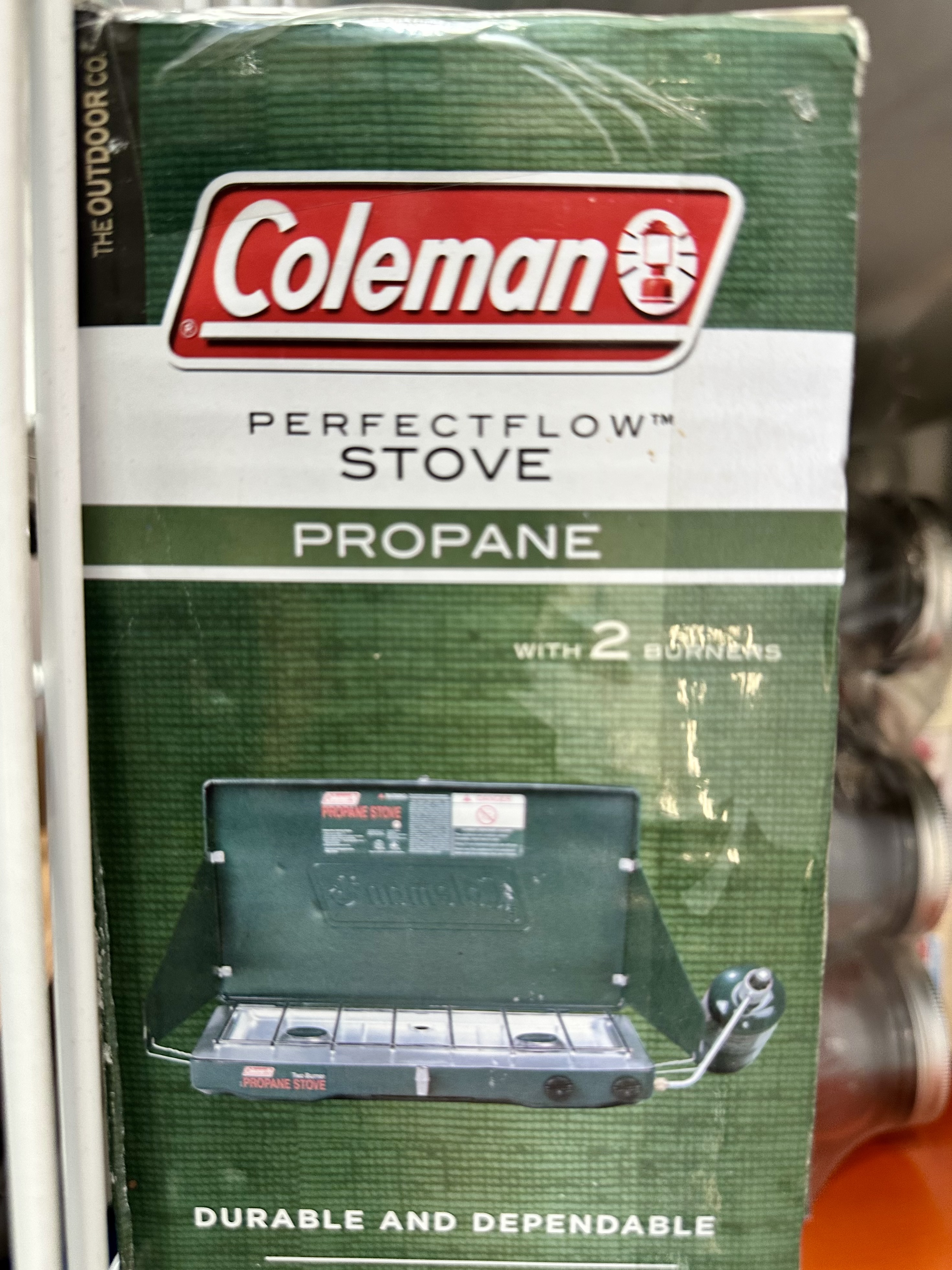 Coleman matchlight 2‑burner propane stove
