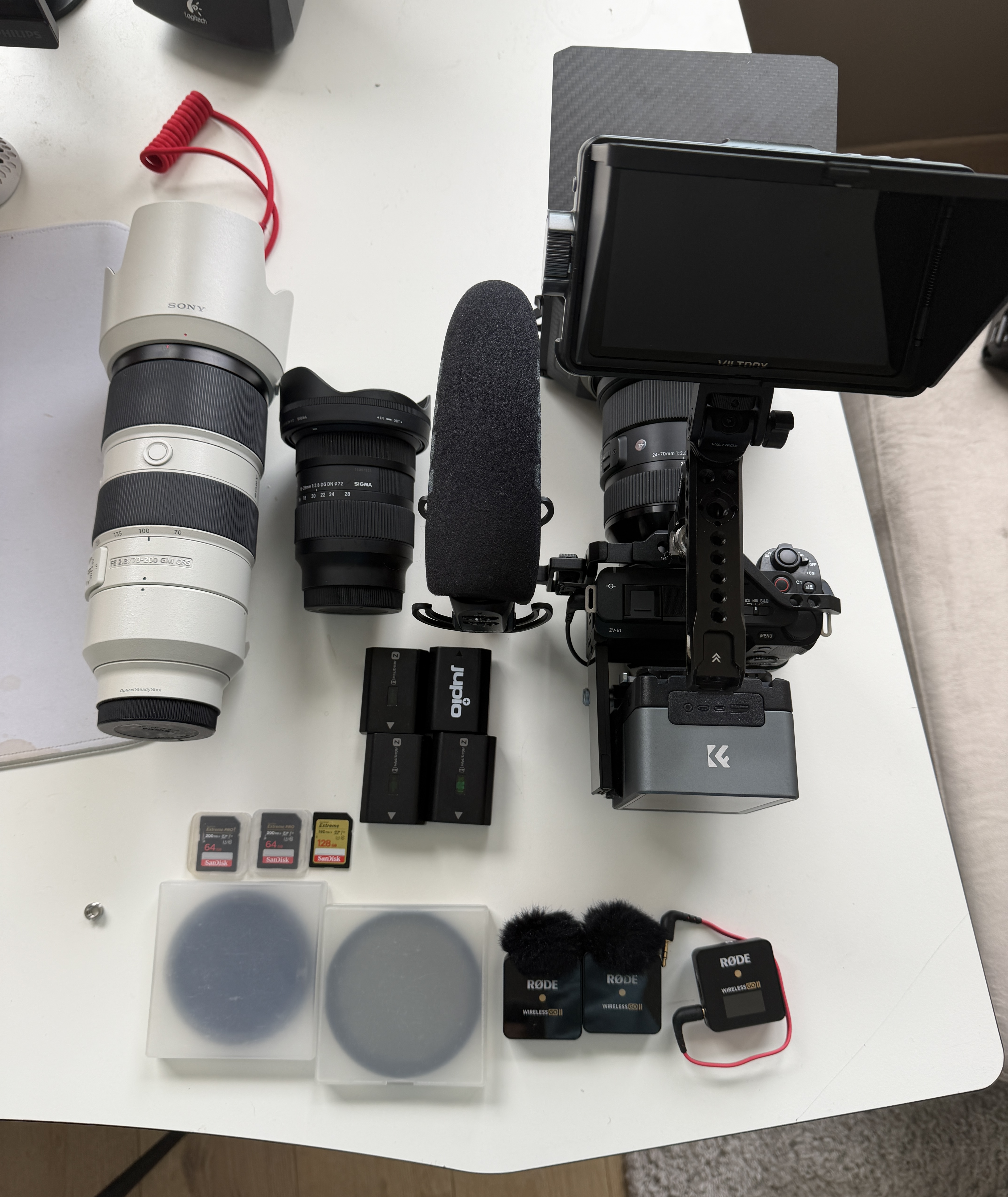 Sony zv-e1 videopakke til leie 🎥