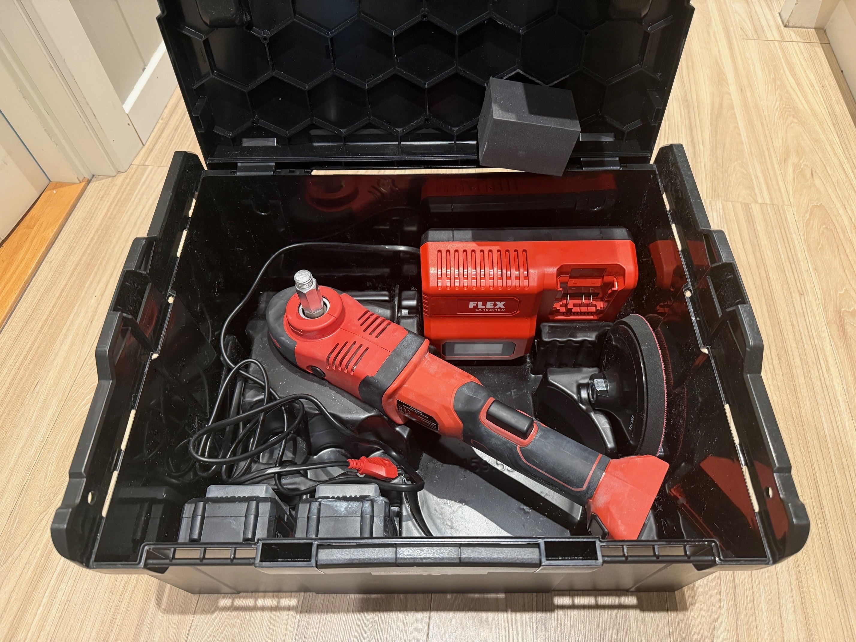 Roterende flex pe 150 18v 5.0ah | batteridreven |