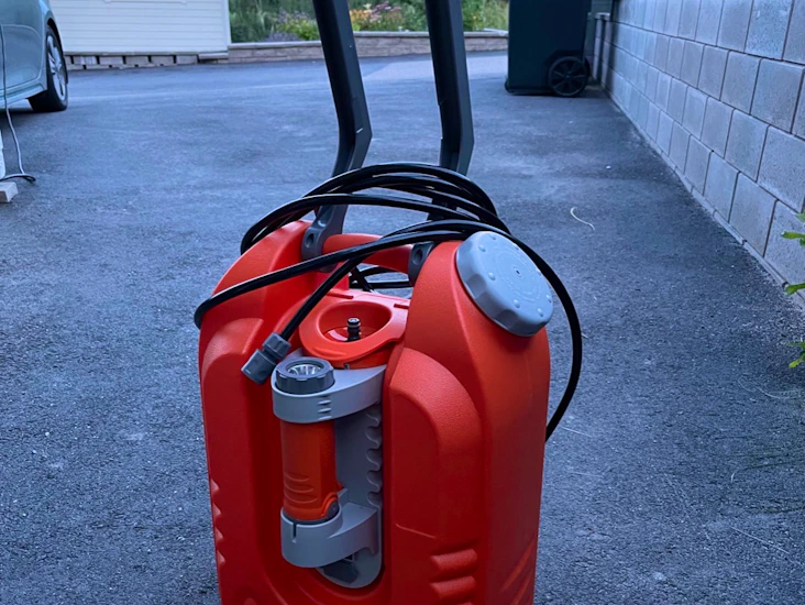 Portabel högtryckstvätt för mtb eller annat