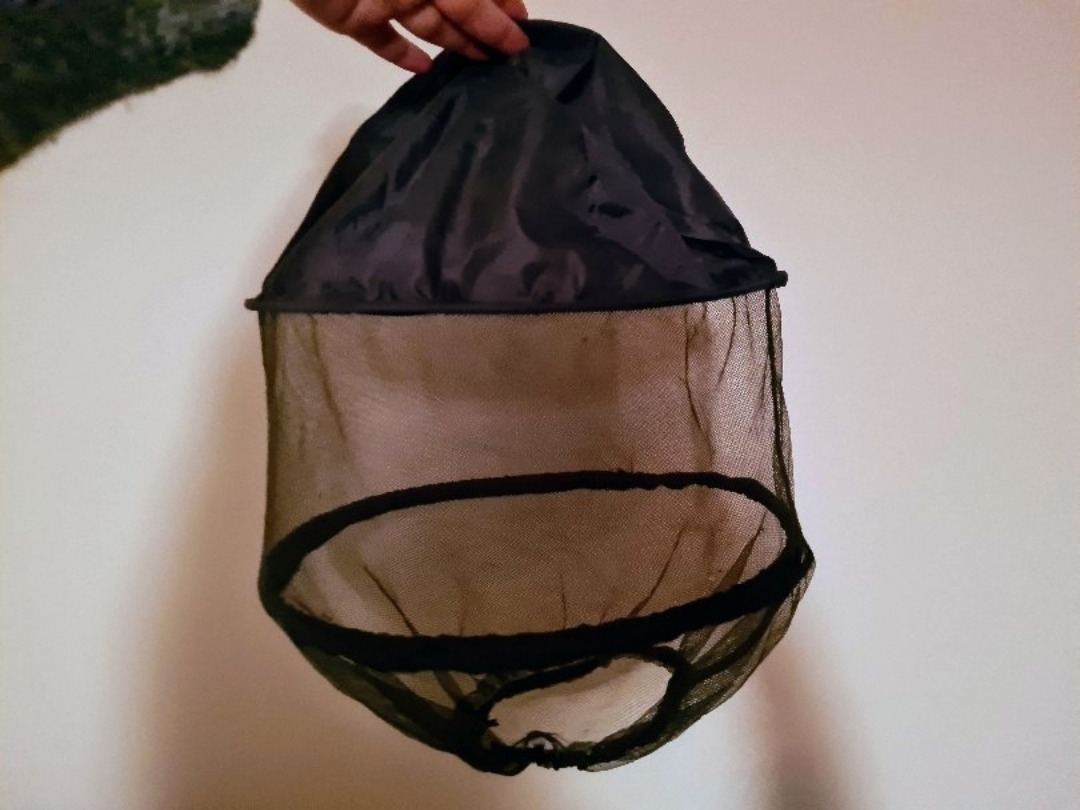 Myggnett hat til fiske