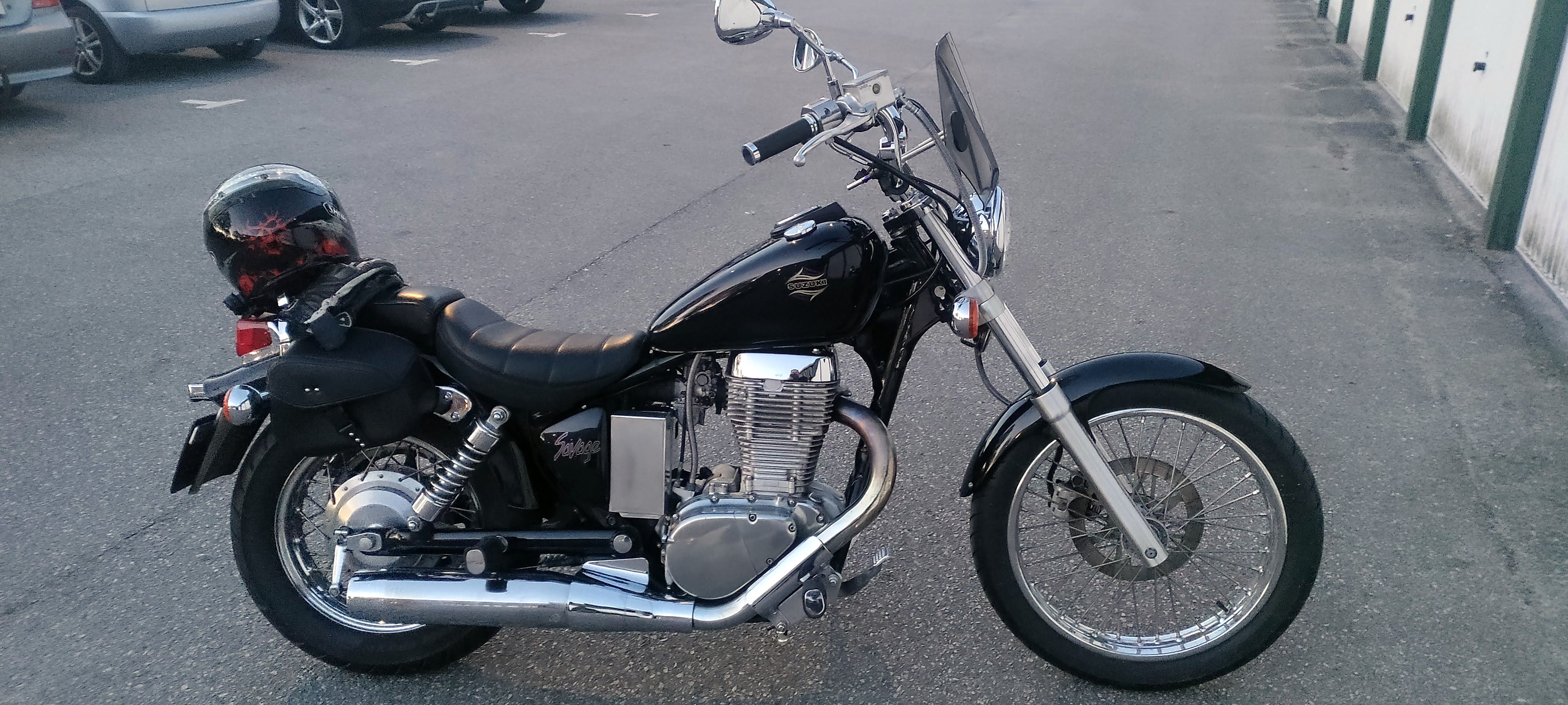 Mc a2 suzuki savage ls650  "shorty"