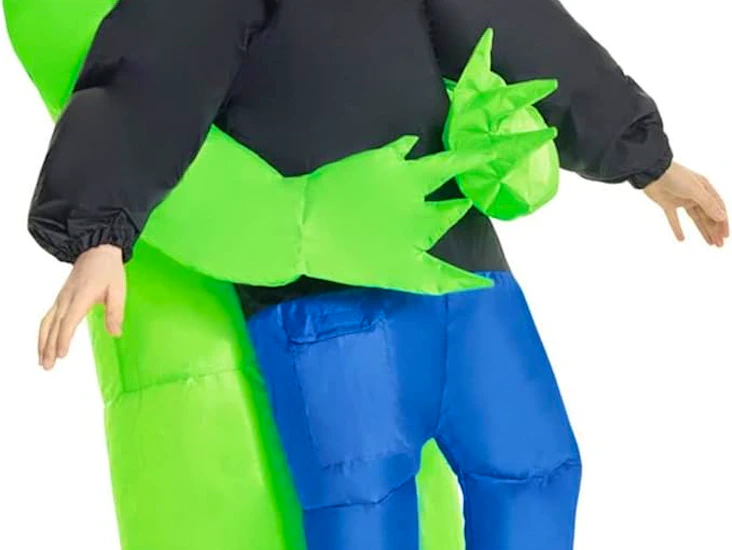 Alien uppblåsbar dräkt! (barn)