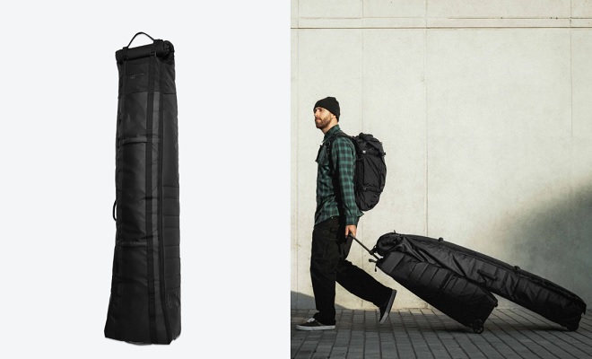 Upp till 3 par skidor. db snow roller 127 l