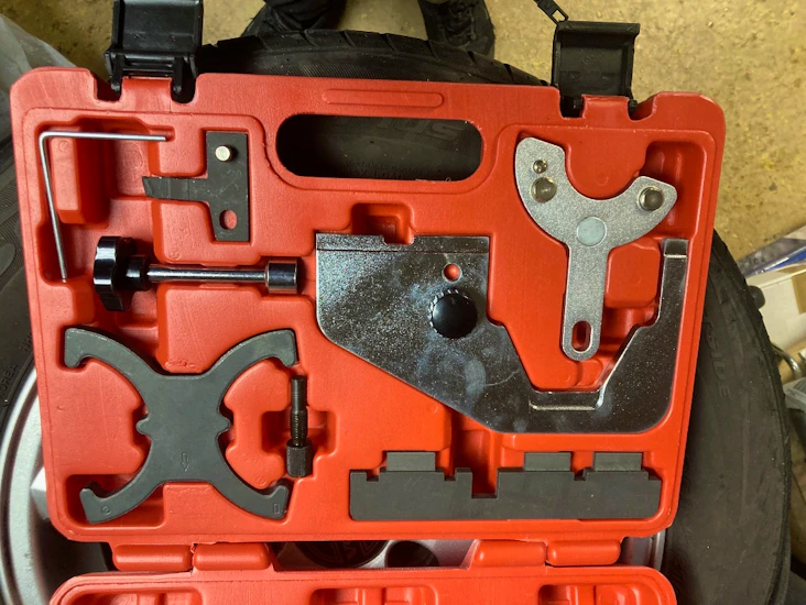 Ställverktyg kamrem volvo, ford