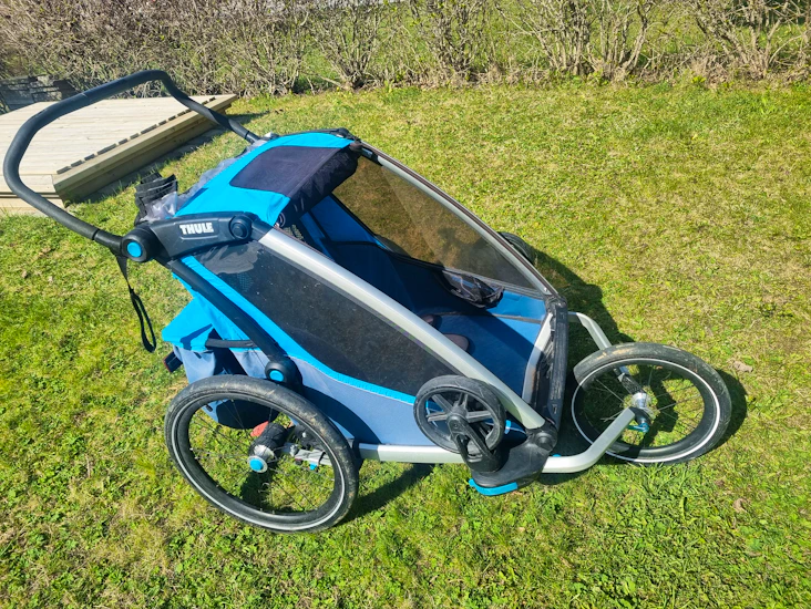 Thule cross 2 cykelvagn/vandringsvagn
