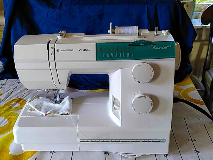 Väl fungerande symaskin