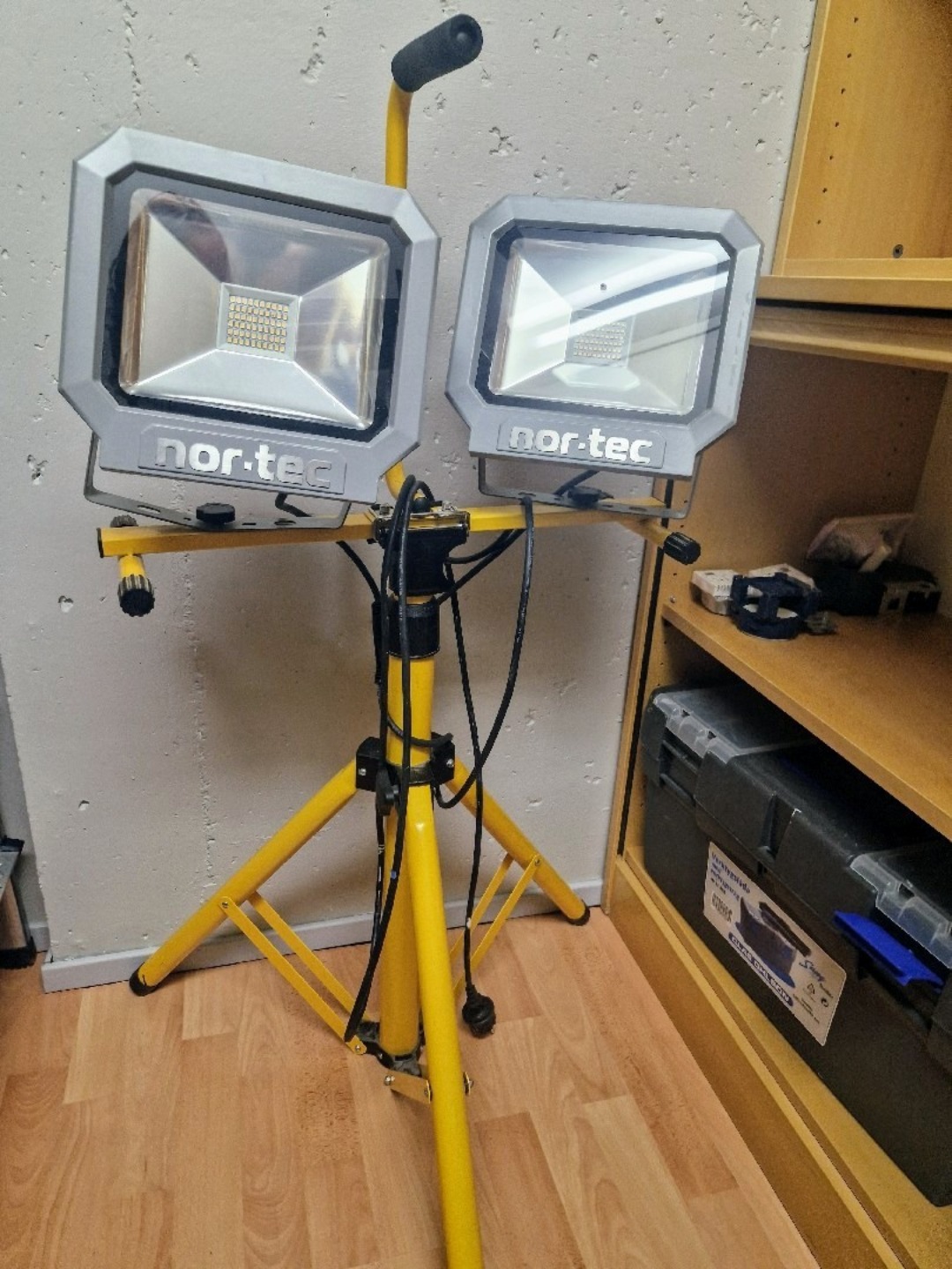 Dobbel led arbeislampe