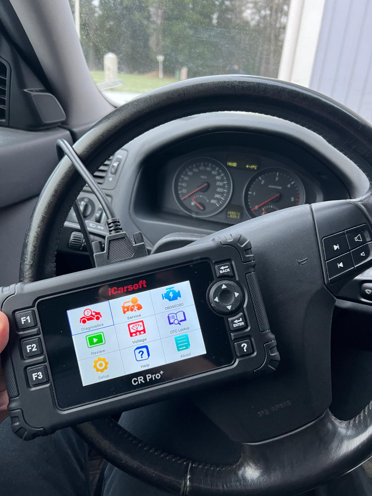 Icarsoft cr pro plus vikakoodinlukija obd2