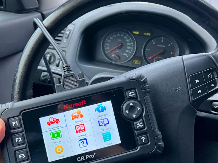Icarsoft cr pro plus vikakoodinlukija obd2