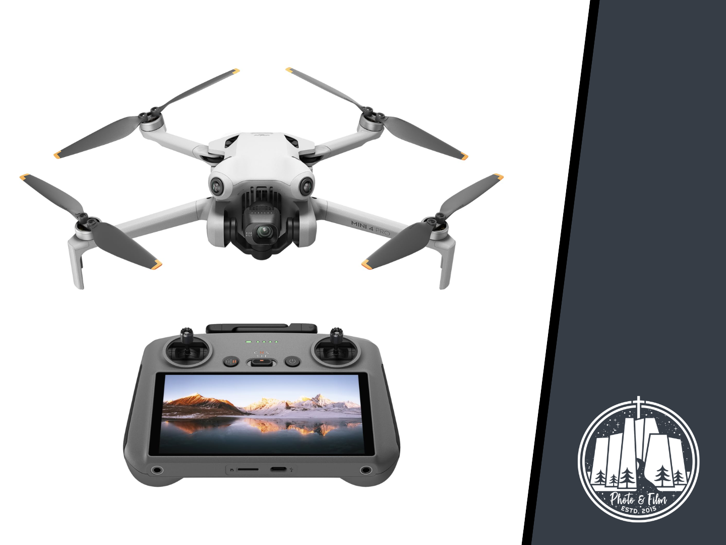 Dji mini 4 pro drone + controller