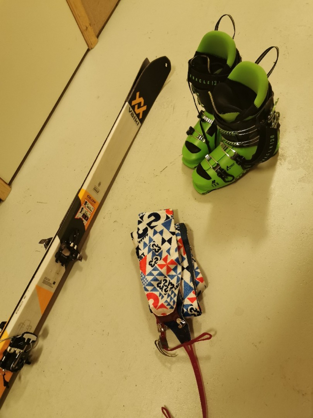 Komplett toppturpakke leies ut (str43, 185cm)