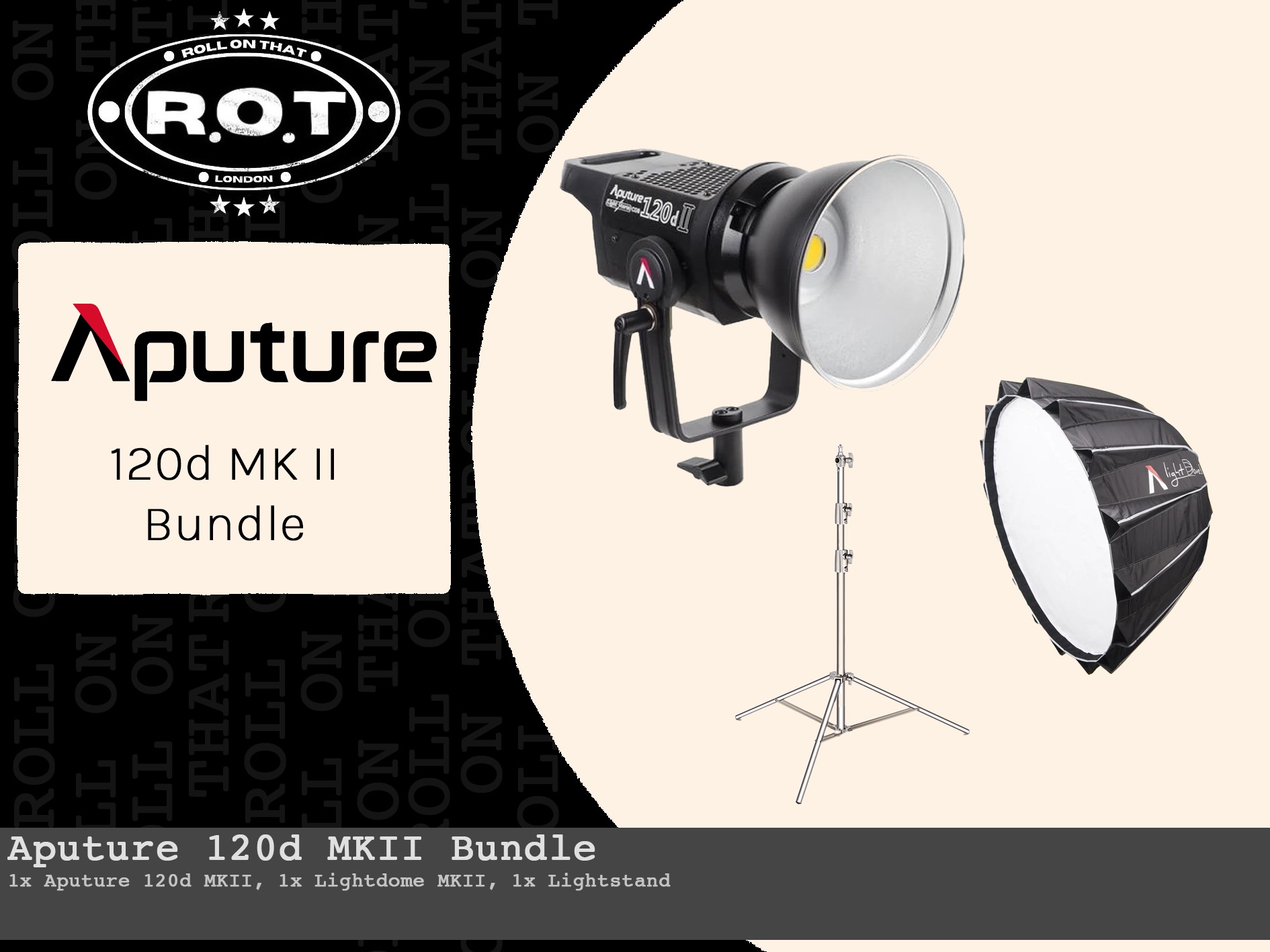 Aputure ls c120d mkii (bundle)