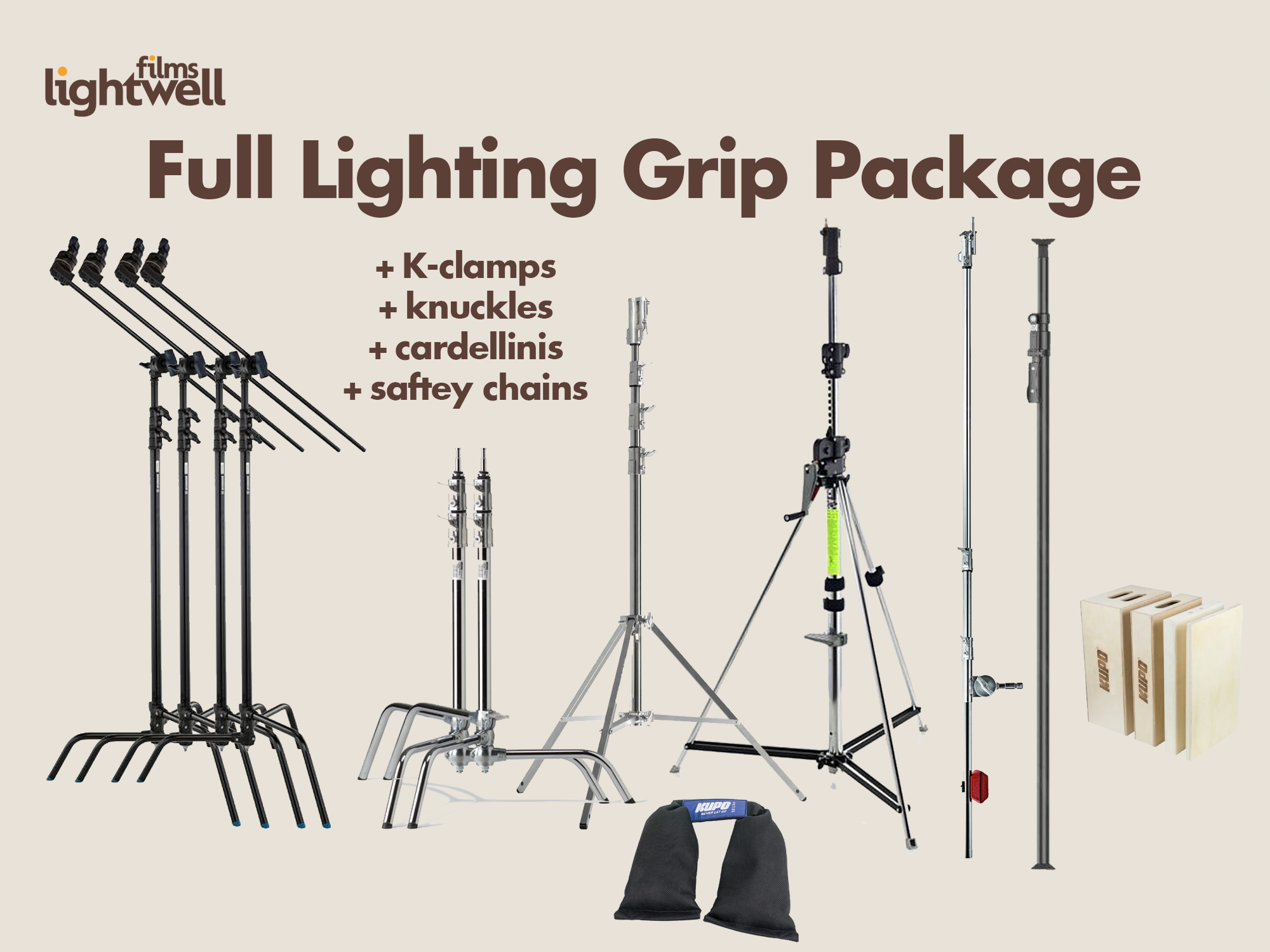 Full lighting grip package