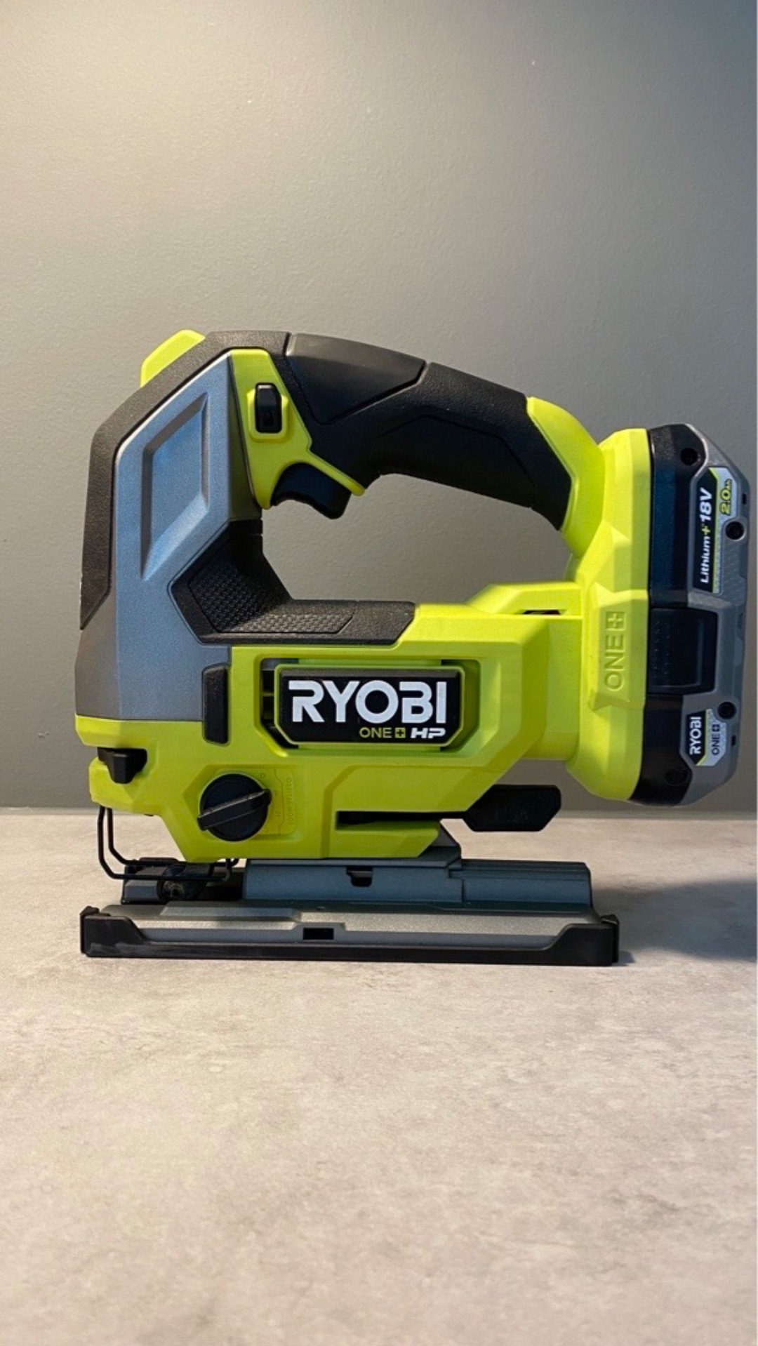Ryobi 18v batteridrevet stikksag