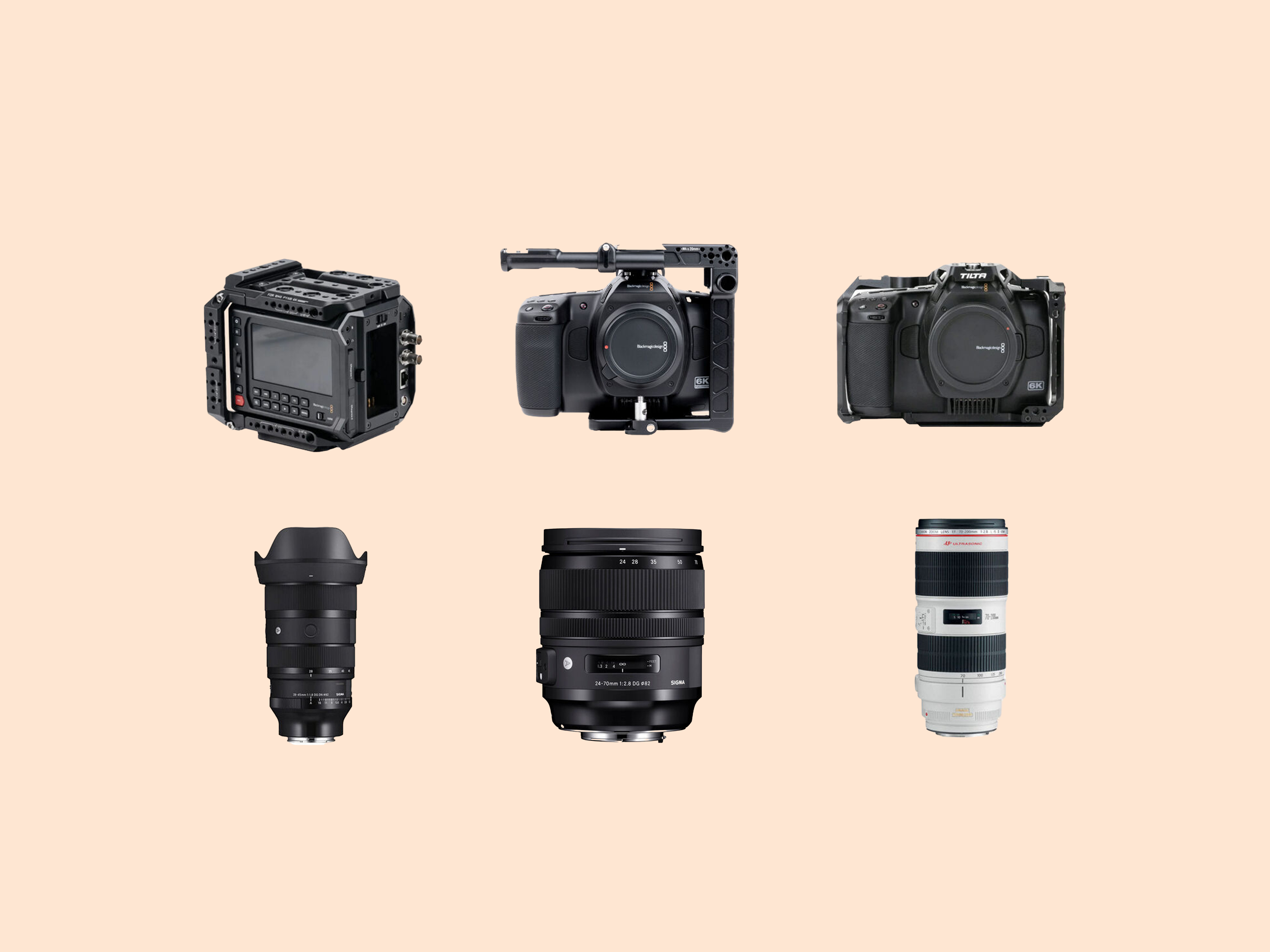 Blackmagic cinema 6k / blackmagic 6k pro / blackmagic pyxis 6k 