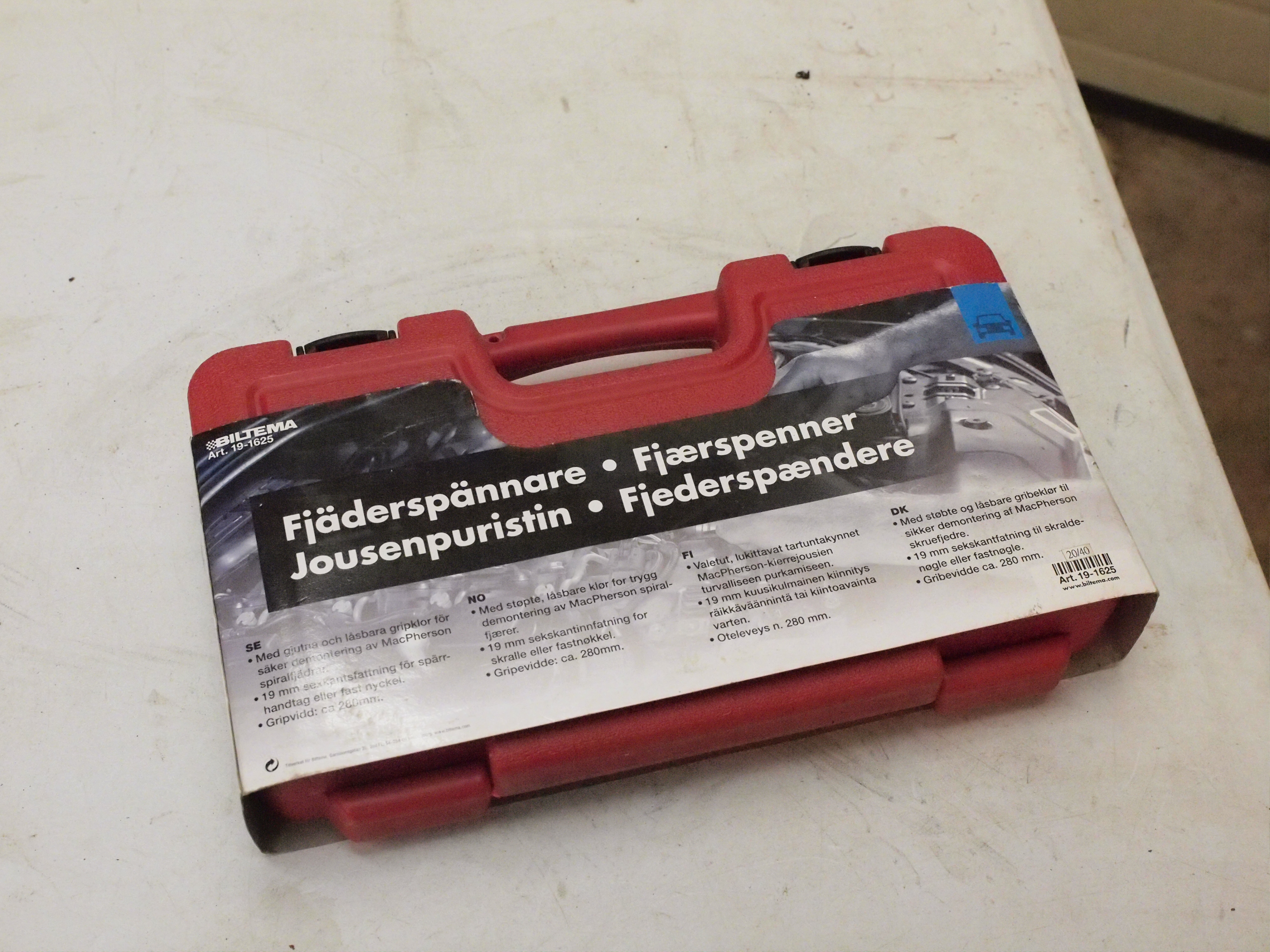 Fjäderspännare mcphearson