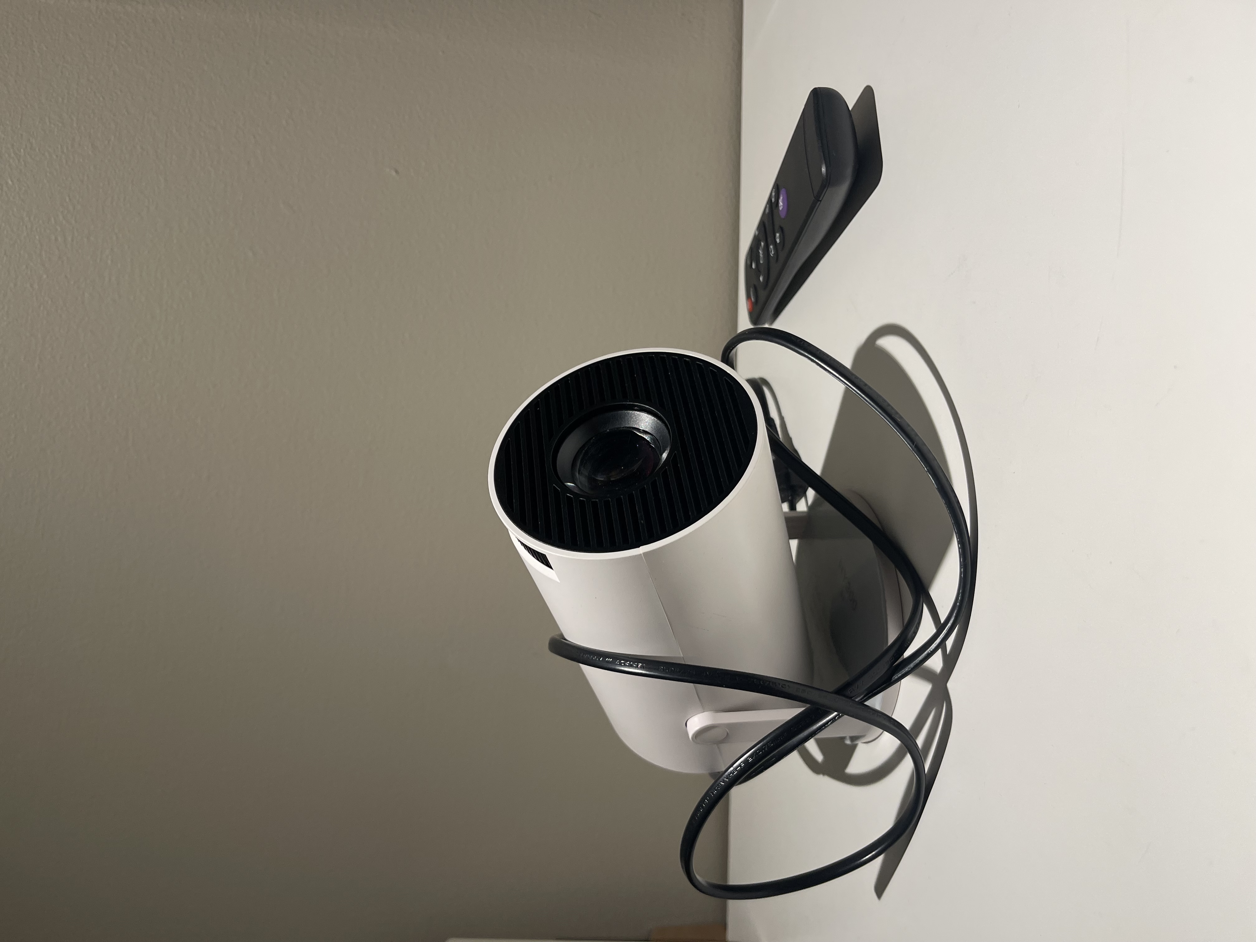 Prosjektor m. fjernkontroll