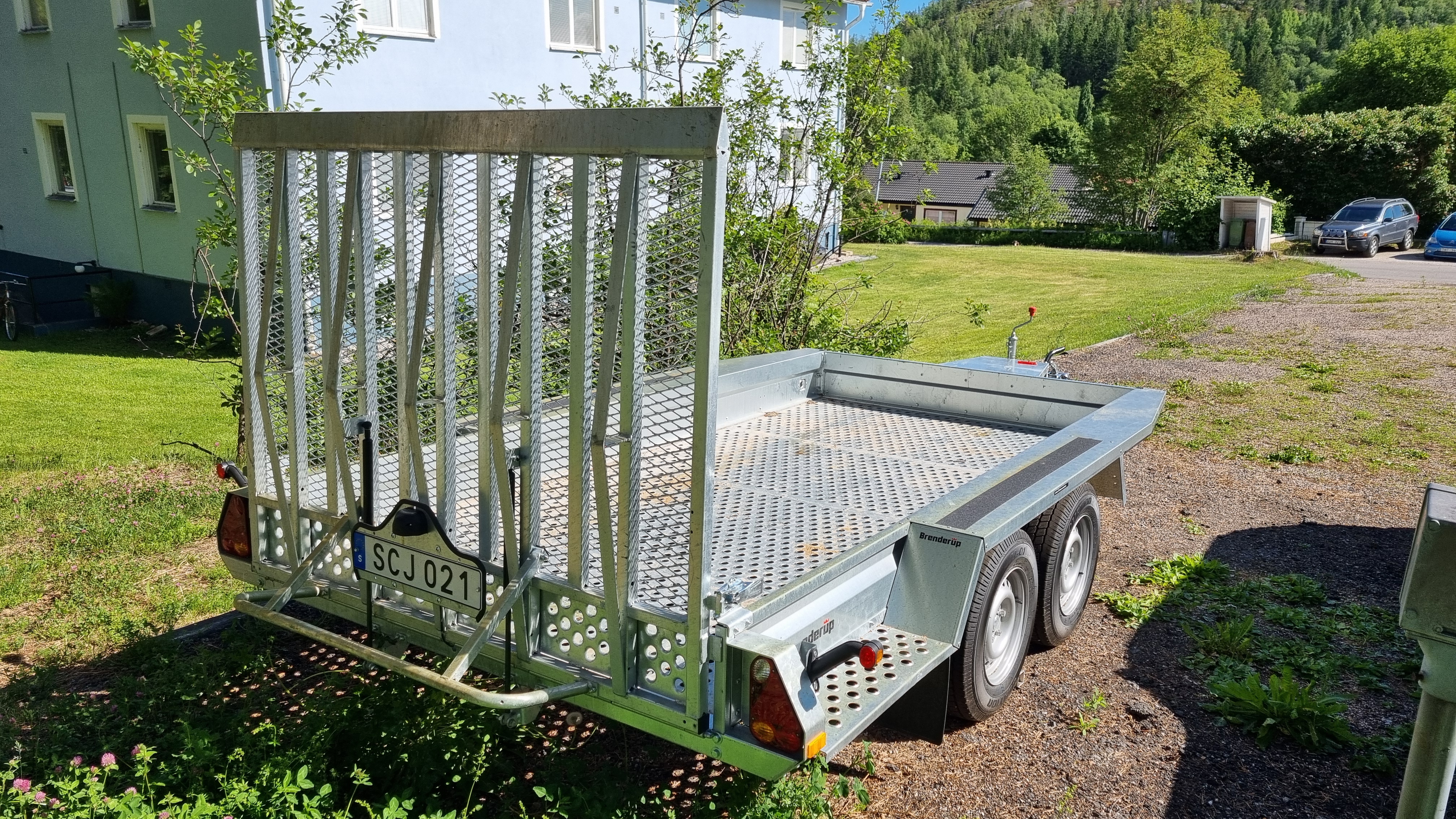 Maskintrailer 3500 kg