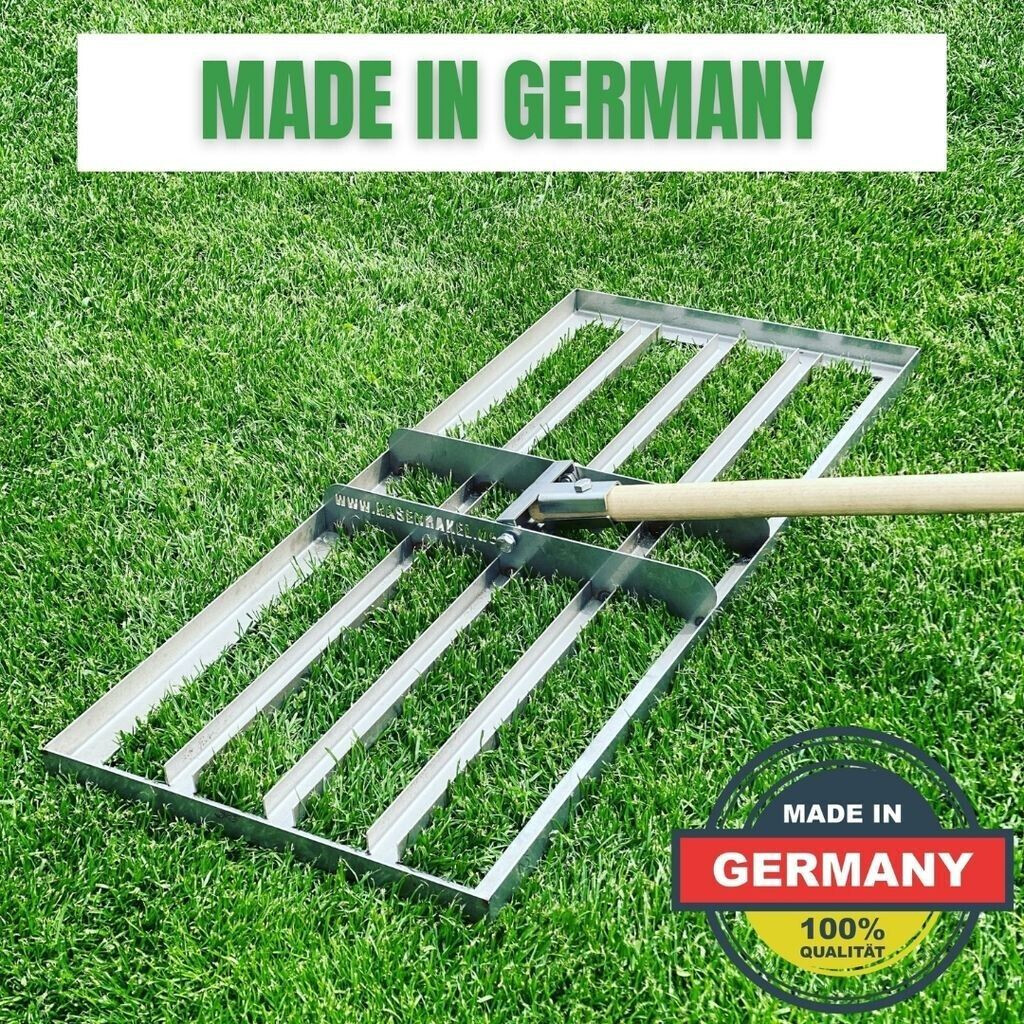 Dressrive / rasenrakel 80 cm – perfekt til toppdressing av plen!