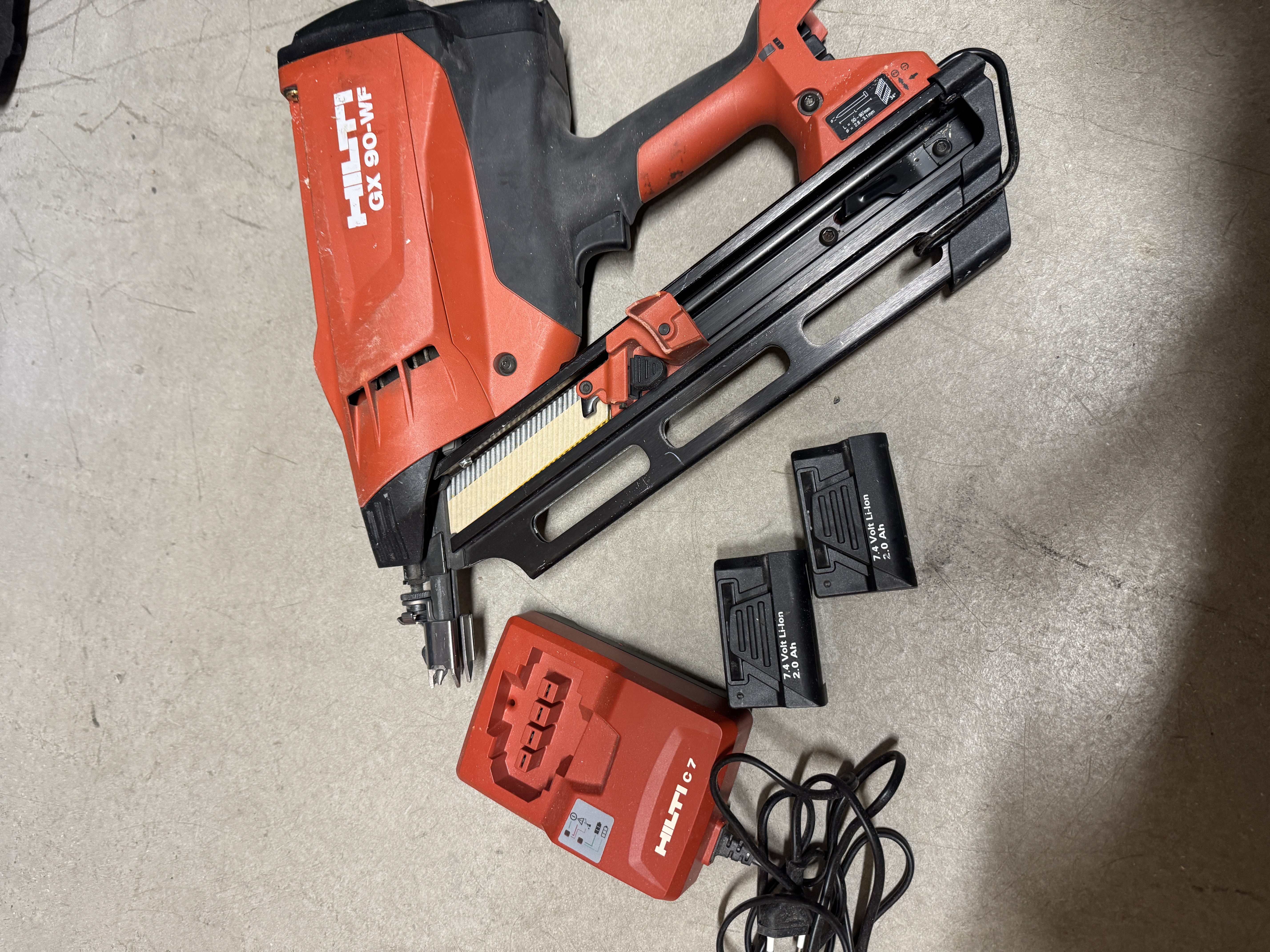 Hilti gx 90-wf