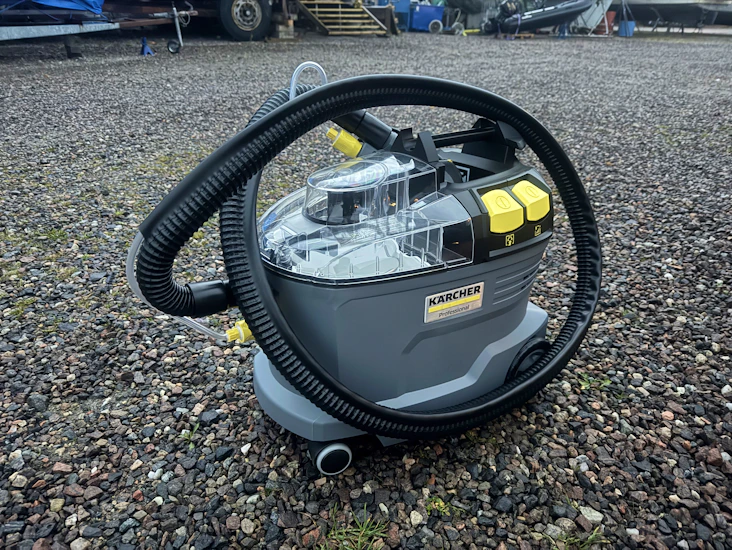 Stor kärcher proffs textilvårdsmaskin