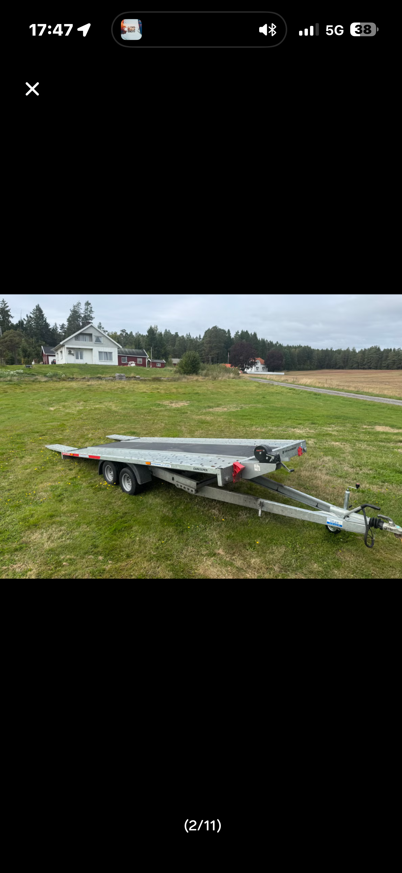 Bilfrakter / planhenger  2700kg med tipp! 2025 model 
