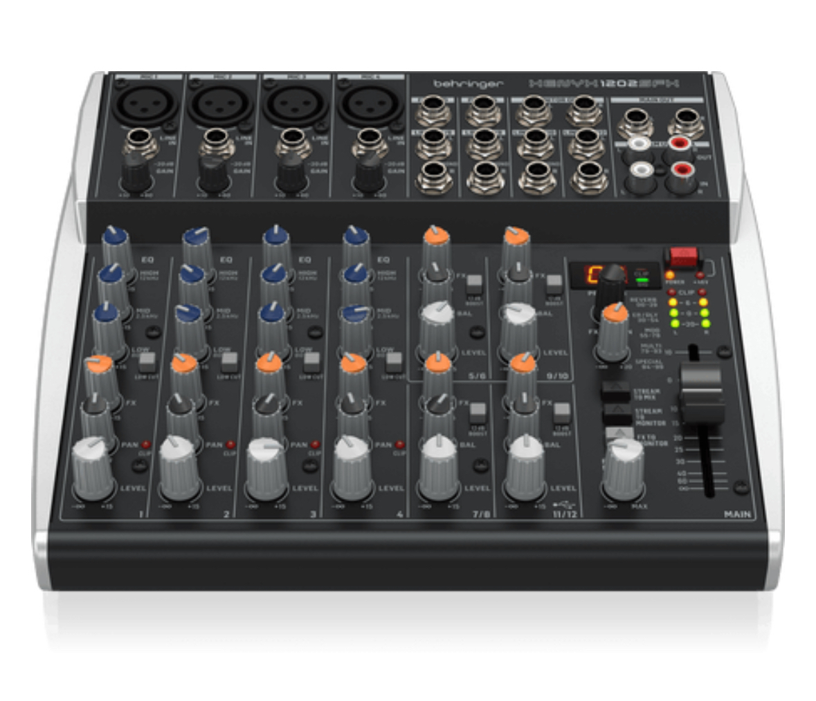 Behringer xenyx 1202sfx mixer