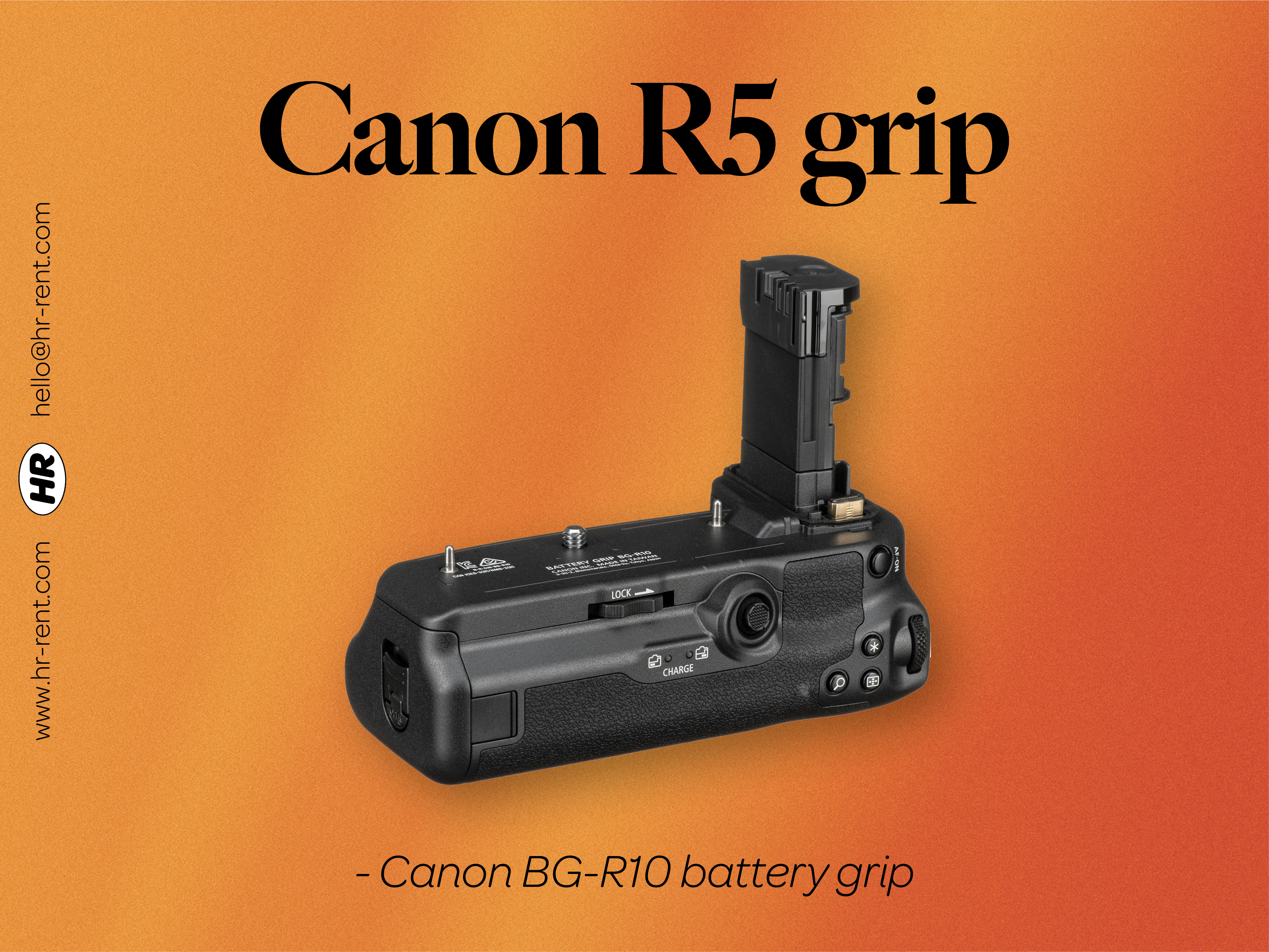 Canon bg-r10 battery grip (for canon r5 and canon r6)