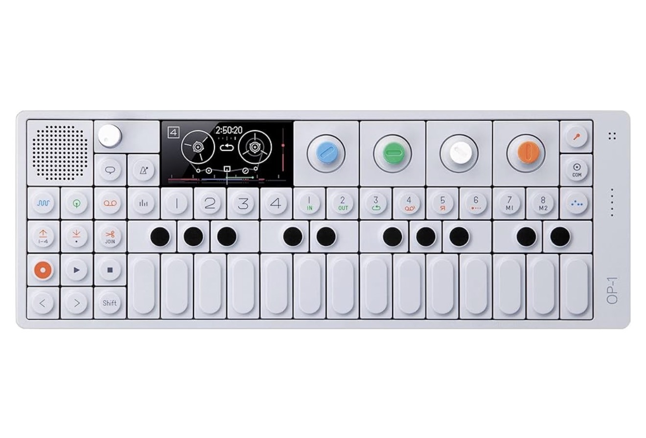 Teenage engineering op-1 portable synthesizer workstation