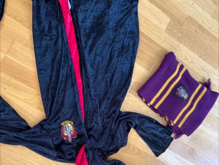Harry potter cape och halsduk