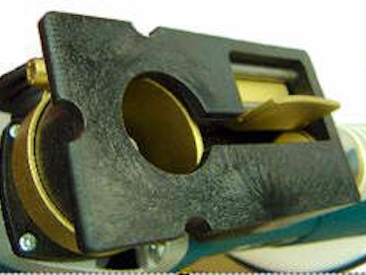 Rillefreser 22x26mm for ytong/lettbetong montert på bosch vinkelsliper